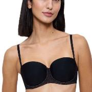 Triumph BH Signature Sheer Wired Balconette Bra Svart E 75 Dam