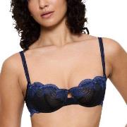 Triumph BH Comfort Glam Wired Balconette Bra Svart C 80 Dam