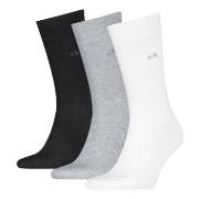 Calvin Klein Strumpor 3P Classic Socks For Men Svart/Grå Strl 43/46 He...