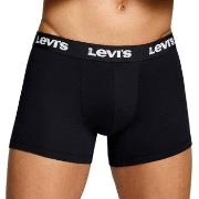 Levis Kalsonger 2P Repeat Logo Boxer Brief Svart bomull XX-Large Herr