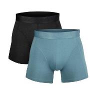Salming Kalsonger 2P Boxer Briefs Svart/Blå X-Large Herr