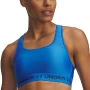 Under Armour BH Mid Crossback Sport Bra Blå polyester Large Dam
