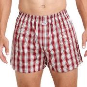 Jockey Kalsonger Woven Poplin Boxer Shorts Röd Mönster bomull Medium H...