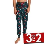 Jockey Pants Jogger Grön Mönstrad polyester Large Herr