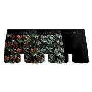 Muchachomalo Kalsonger 3P Cotton Stretch Boxer Svart/Grön bomull XX-La...