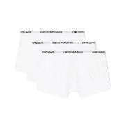 Armani Stretch Jersey Boxer Briefs Kalsonger 3P Vit bomull Large Herr