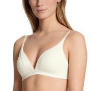 Calida BH Cate Triangle Soft-Bra Creme bomull B 70 Dam