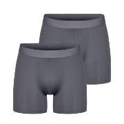Bread and Boxers Active Boxer Brief Kalsonger 2P Grå polyester Medium ...