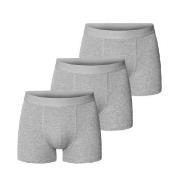 Bread and Boxers Boxer Briefs Kalsonger 3P Grå ekologisk bomull XX-Lar...