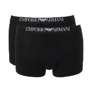 Armani Viscose Jersey Boxer Kalsonger 2P Svart viskos X-Large Herr