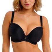 Freya BH Fascinate UW Moulded Plunge T-Shirt Bra Svart F 75 Dam