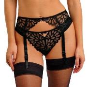 Freya Strumpbyxor Loveland Suspender Helsvart Large Dam