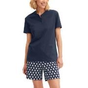 Calida Daylight Dreams Short Pyjama Marin bomull Large Dam