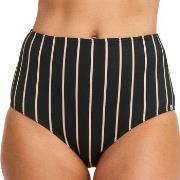 Swegmark Portofino High Waist Bikini Briefs Svart randig 42 Dam
