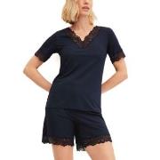 Calida Elegant Dreams Short Pyjama Mörkblå modal Medium Dam