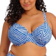 Elomi Fiji Falls Plunge Bikini Top Vit/Blå K 85 Dam