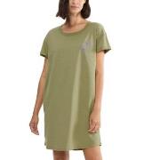 Triumph Nightdress Short Sleeve Oliv bomull 46 Dam