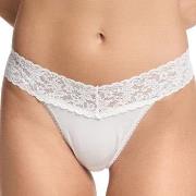 Hanky Panky Trosor 3P Supima Cotton Original Rise Thong Vit One Size D...