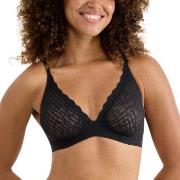 Sloggi BH ZERO Feel Bliss Push-Up Bra Svart S+ Dam