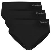 Bamboo basics Trosor 3P Belle Seamless Full Brief Svart Medium Dam