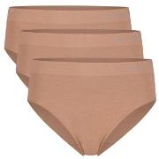 Bamboo basics Trosor 3P Belle Seamless Full Brief Ljusbrun XX-Large Da...