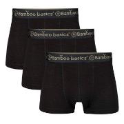 Bamboo basics Kalsonger 3P Liam Short Leg Boxers Svart Small Herr
