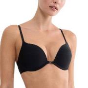 Triumph BH Pure Micro Push Up Bra With Front Closure Svart B 80 Dam