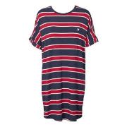 Missya Softness Modal Stripe Big Shirt Flerfärgad modal Medium Dam