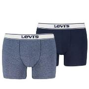 Levis Kalsonger 2P Base Vintage Boxer Marin/Blå bomull X-Large Herr
