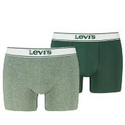 Levis Kalsonger 2P Base Vintage Boxer Grön bomull X-Large Herr