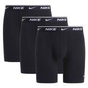 Nike Kalsonger 3P Essentials Cotton Stretch Boxer Long Svart bomull Sm...