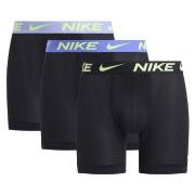 Nike Kalsonger 6P Essentials Micro Boxer Brief 241 Svart/blå polyester...