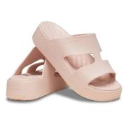 Crocs Getaway Platform H-Strap Ljusrosa US W11 (EU 42-43) Dam