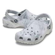 Crocs Classic Marbled Clog Vit/Grå US M9/W11 (EU 42-43)