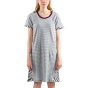 Esprit Anna Nightshirt Svart/Vit bomull 40 Dam