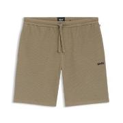 BOSS Waffle Nightwear Shorts Ljusbrun XX-Large Herr