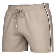 BOSS Badbyxor Iconic Swimshorts Beige polyester X-Large Herr