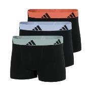 adidas Kalsonger 3P Active Flex Cotton Trunk Svart/Mint bomull XX-Larg...