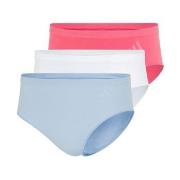 adidas Trosor 3P Sport Active Seamless Hipster Blå/Rosa polyamid X-Lar...