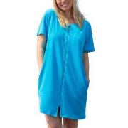 Trofe Short Sleeved Beachrobe Turkos Small Dam