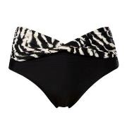 Trofe Artbrush Bikini Midi Brief Svart/Vit 46 Dam