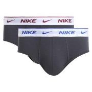 Nike Kalsonger 4P Everyday Cotton Stretch Brief Grå bomull Medium Herr
