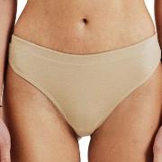 Bread and Boxers Cotton Thong Trosor 2P Beige ekologisk bomull X-Large...