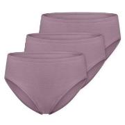 Schiesser Trosor 3P Essentials Cotton Briefs Viol bomull 46 Dam
