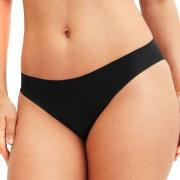 Calida Trosor Natural Skin Seamless Brazilian Brief Svart X-Small Dam