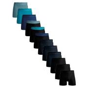 Muchachomalo Kalsonger 12P Cotton Boxers Svart/Blå bomull Large Herr