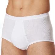 Schiesser Kalsonger Classic Brief With Fly Vit bomull X-Large Herr