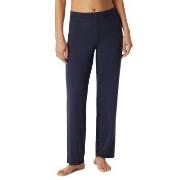 Schiesser Mix and Relax Long Modal Pants Marlene Mörkblå modal 38 Dam