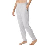 Schiesser Mix and Relax Long Pants With Cuff Ljusgrå bomull 34 Dam