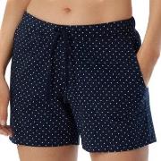 Schiesser Women Mix and Relax Shorts Prickig bomull 38 Dam
